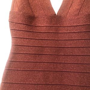 Herve ledger bandage dress